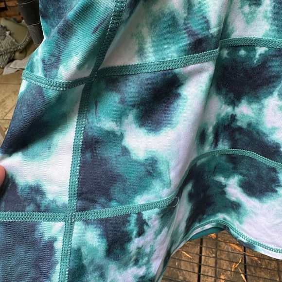 IDEOLOGY Teal Tye-Dye Women’s Active Swim Flounce Skort Plus Size XL EUC - Picture 4 of 11